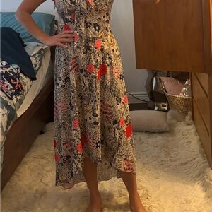 Floral Print Women's Dress